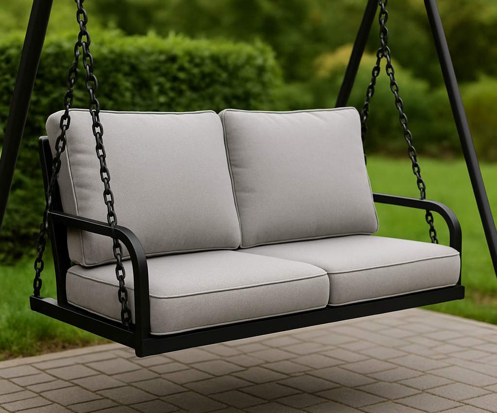 Пошив сидушек на подвесные качели с завязками